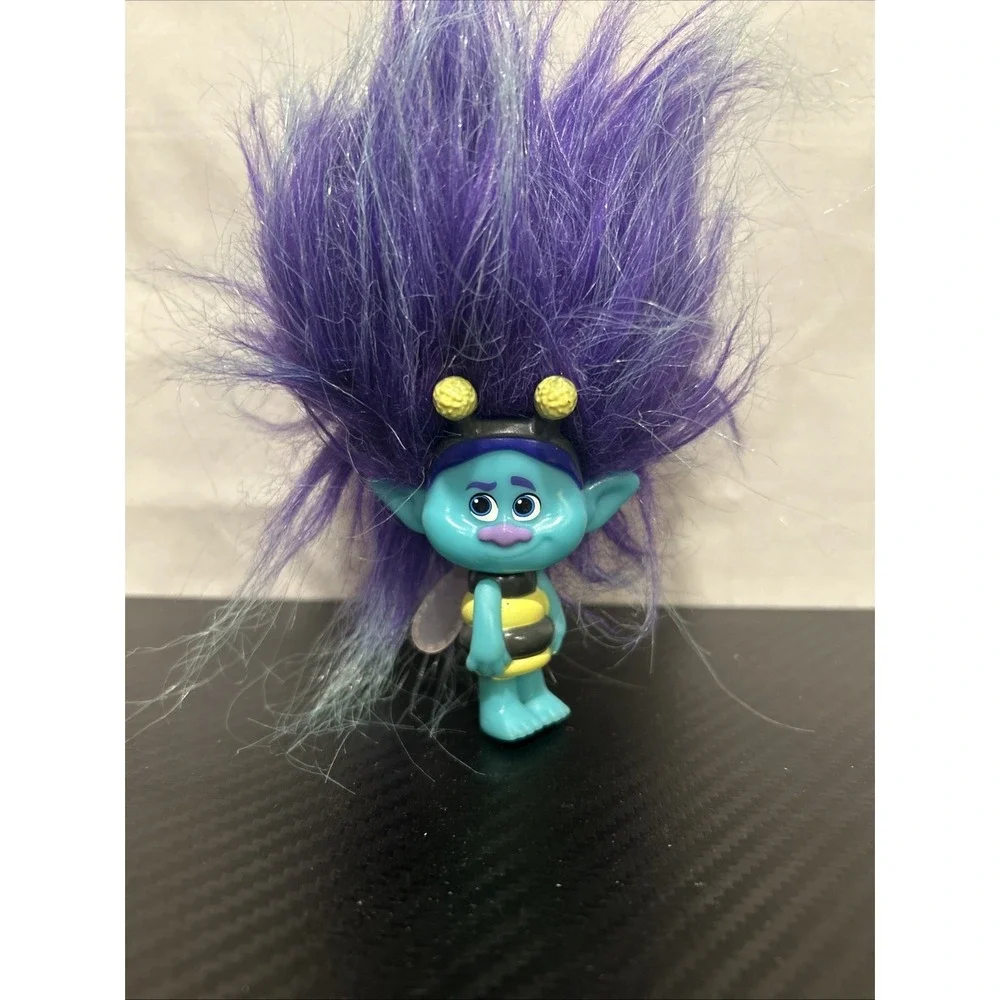 Trolls Band Together Pom Poms Keyclip Toy Figure‎ Branch